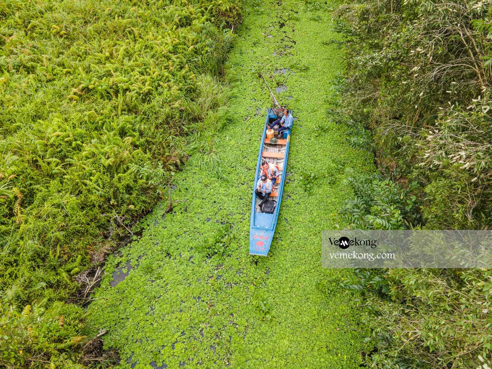 Can Tho Floating Market & Lung Ngoc Hoang Nature Reserve