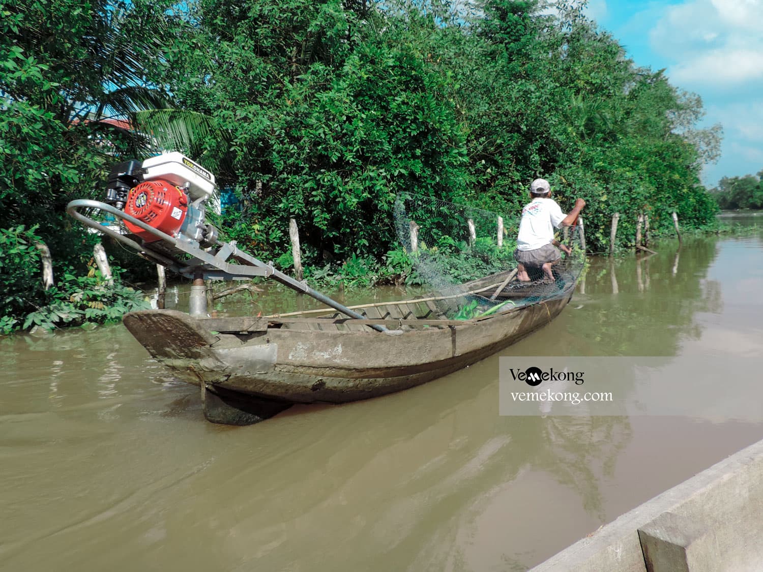 Afternoon in Can Tho & Sampan Ride
