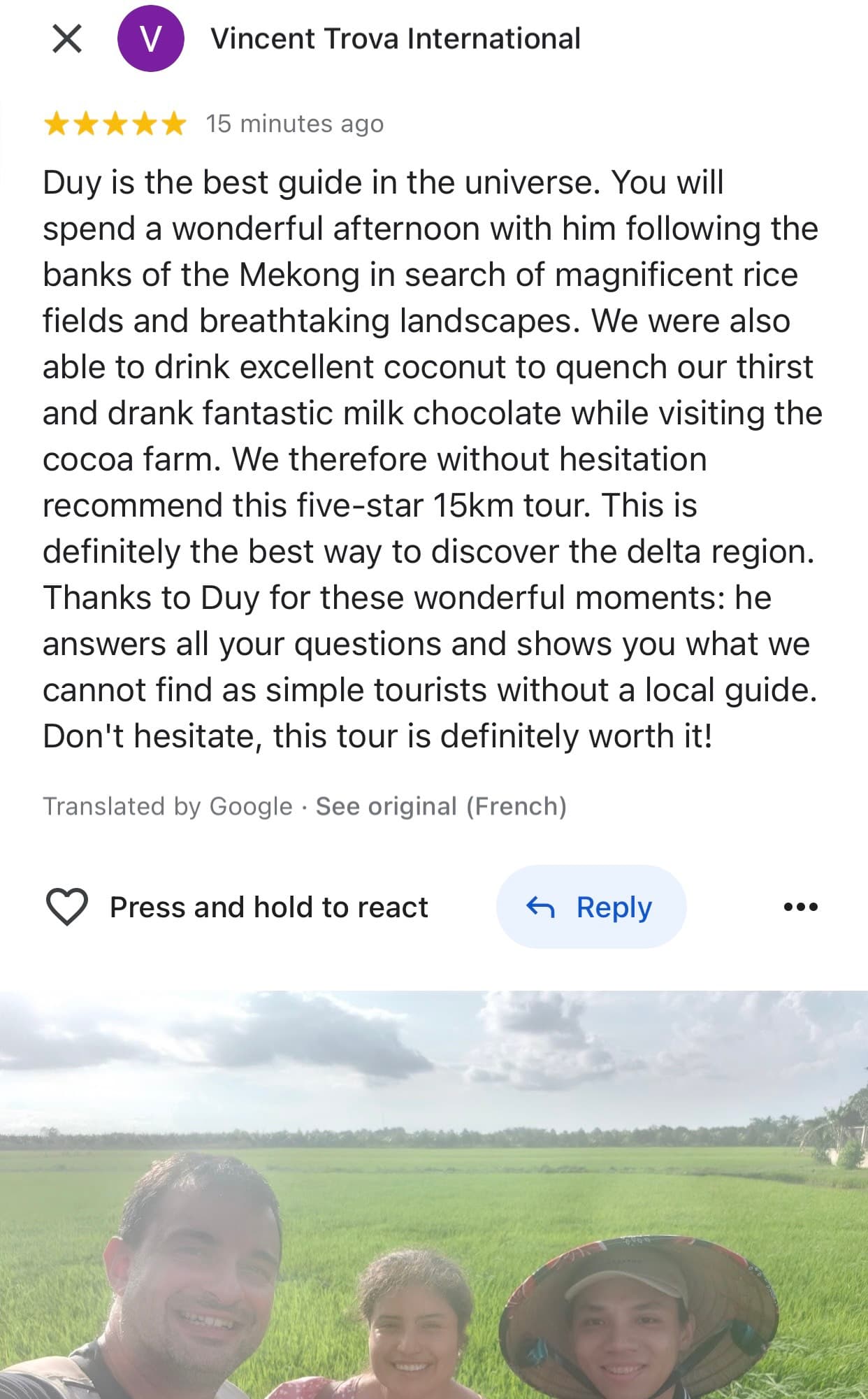Can Tho Bike Tour: Village & Cacao Farm & Rice Fields
