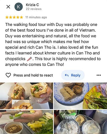 Free Can Tho Walking Food Tour